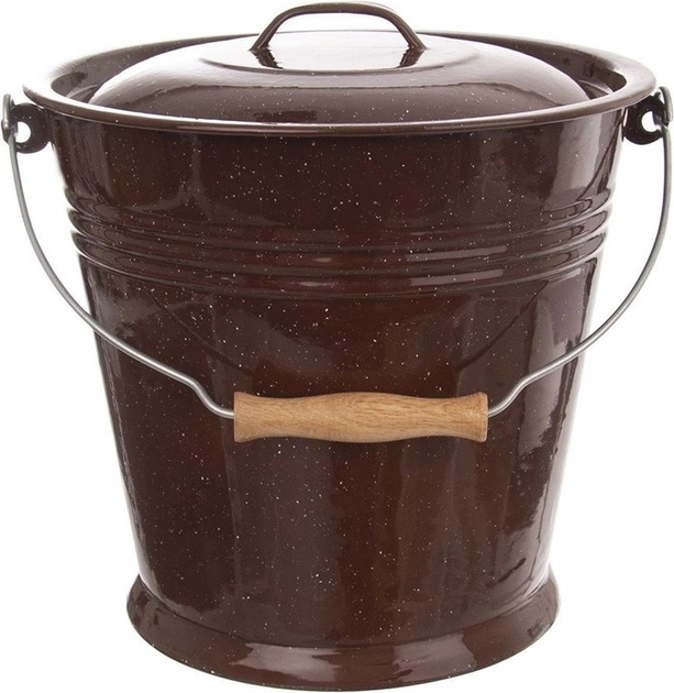 Pokrywka do wiadra Orion emaliowana Brązowa 30 cm (8592381164867) - obraz 2