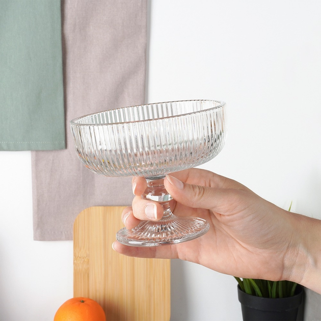 Zestaw pucharek do lodów Vilde szklany 6x270 ml (5904316496883) - obraz 7