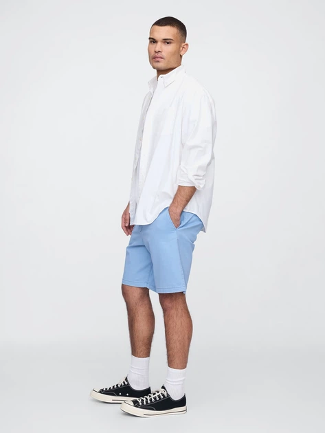 Шорты короткие мужские GAP 869483719 36 Голубые (1159846184) - изображение 4
