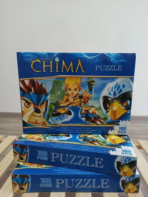 Конструктор + пазлы CHIMA M7003 28х26х6 см - Фото 2 Конструктор + пазлы CHIMA M7003 28х26х6 см - изображение 2