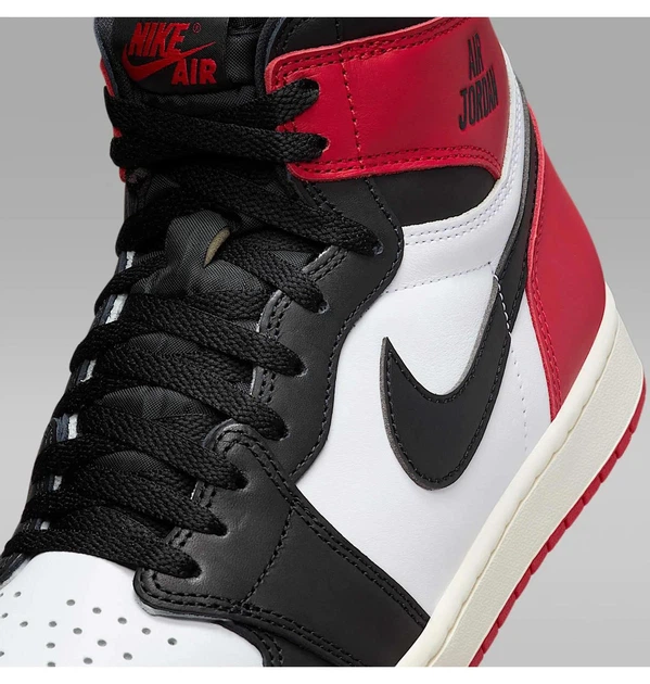 Кросівки чоловічі Jordan 1 Retro High White/Black 47 Чорний DZ5485-106 - Фото 12 Кросівки чоловічі Jordan 1 Retro High White/Black 47 Чорний DZ5485-106 - зображення 12