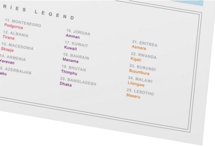 Скретч-карта світу 1DEA.me Travel Map Silver SW (4820191130104) - зображення 7