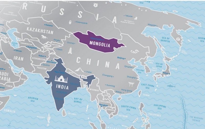 Скретч-карта світу 1DEA.me Travel Map Silver SW (4820191130104) - зображення 9