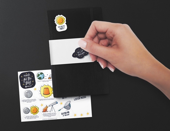 Mapa zdrapka gwiaździstego nieba 1DEA.me Star Map of the Sky SMS (4820191130333) - obraz 7