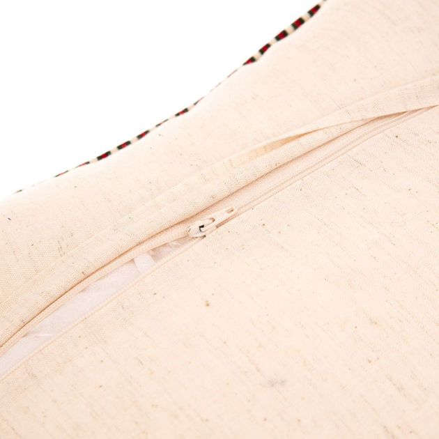 Poszewka Homla Lauf z plecionym wiankiem Beżowa 45 x 45 cm (5904183862804) - obraz 4