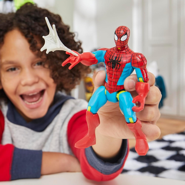 Фігурка Hasbro Marvel Mixmashers Spiderman 12 см F9213 (5010996248930) - зображення 4