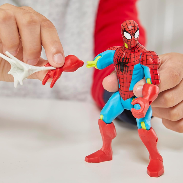 Фігурка Hasbro Marvel Mixmashers Spiderman 12 см F9213 (5010996248930) - зображення 8