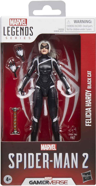 Фігурка Hasbro Marvel Legends Spider-Man 2 GamerVerse Felicia Haroy Black Cat 15 см G0838 (5010996300539) - зображення 1