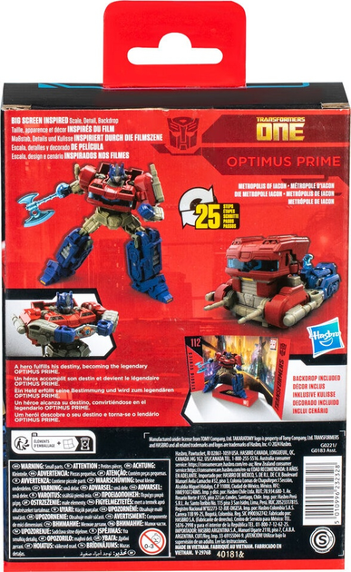 Фігурка Hasbro Transformers Optimus Prime 11 см G0221 (5010996232328) - зображення 2