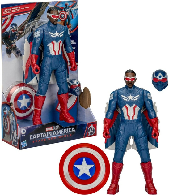 Фігурка Hasbro Marvel Captain America Brave New World 22 см F9298 (5010996204936) - зображення 3
