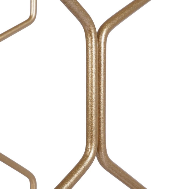 Підставка для вина Trends 4 You на 8 пляшок металева Золотий  23 x 48 см (5904316404437) - зображення 6