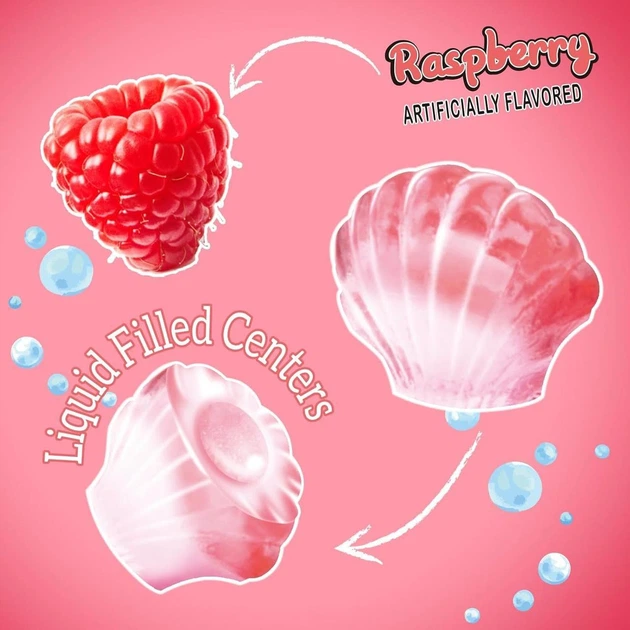 Желейные конфеты Amos 4D Gummy Mermaid Jewels 65г – купить в