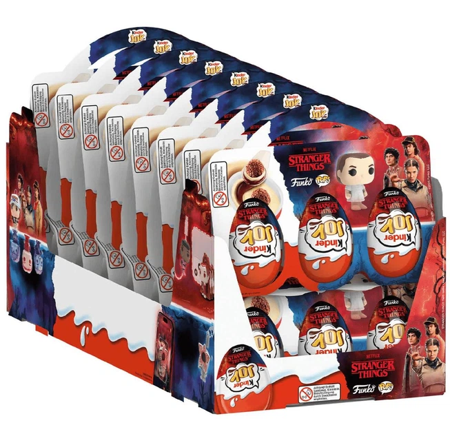 ストレンジャー・シングス キンダージョイ 3個セット Funko × 2 Шоколадные яйца Kinder Joy Funko Netflix Stranger Things 3 шт х