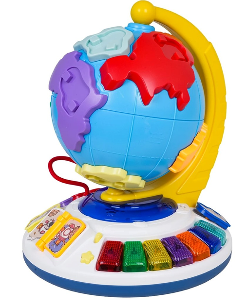 Globus interaktywny Poznaj Świat 23 x 27 cm ZDZ.QX-9301 (5903864971842) - obraz 3