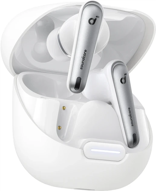 Бездротові навушники Anker Soundcore Liberty 4 NC, White, Hi-Res, ANC, LDAC, 50H Білий - Фото 10 Бездротові навушники Anker Soundcore Liberty 4 NC, White, Hi-Res, ANC, LDAC, 50H Білий - зображення 10