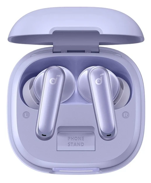 Бездротові навушники Anker SoundCore P40i, Purple, ANC, IPX5, 60Н, Multipoint - Фото 7 Бездротові навушники Anker SoundCore P40i, Purple, ANC, IPX5, 60Н, Multipoint - зображення 7