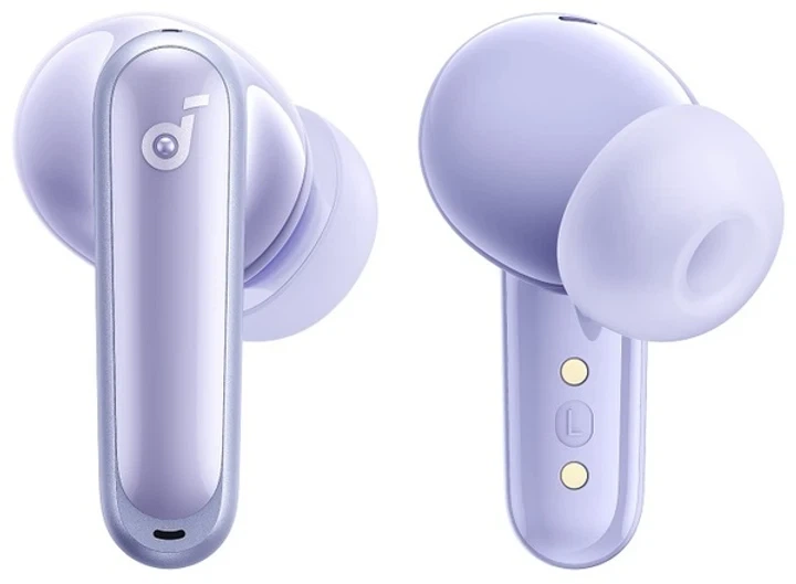 Бездротові навушники Anker SoundCore P40i, Purple, ANC, IPX5, 60Н, Multipoint - Фото 1 Бездротові навушники Anker SoundCore P40i, Purple, ANC, IPX5, 60Н, Multipoint - зображення 1