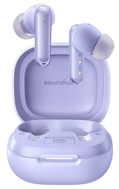 Бездротові навушники Anker SoundCore P40i, Purple, ANC, IPX5, 60Н, Multipoint - Фото 8 Бездротові навушники Anker SoundCore P40i, Purple, ANC, IPX5, 60Н, Multipoint - зображення 8