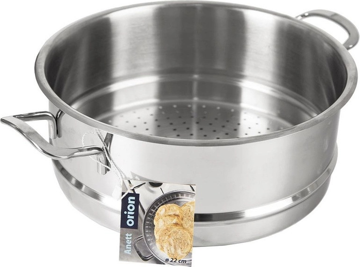 Вставка для приготування на парі Orion Anett сталева 26 см 5.5 л (8592381180768) - зображення 5