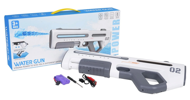 Водяний пістолет з функцією освітлення ZMI.8827-1 (5903864970913) - зображення 6