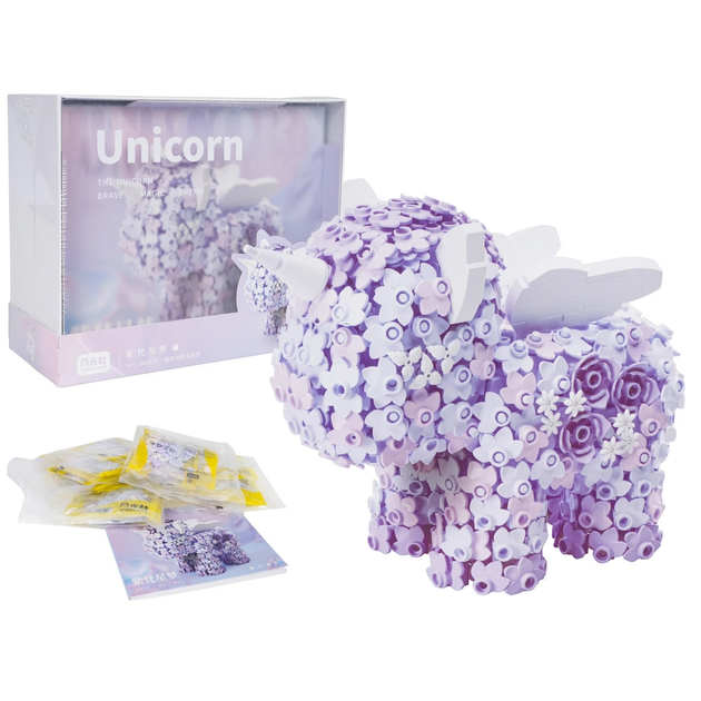 Набір для творчості Квітковий єдиноріг своїми руками ZDZ.804219 (5903864970524) - зображення 2