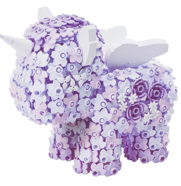 Набір для творчості Квітковий єдиноріг своїми руками ZDZ.804219 (5903864970524) - зображення 3