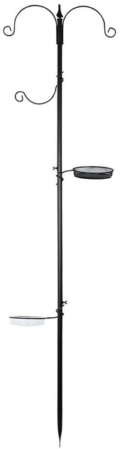 Stojak na karmniki dla ptaków Progarden czarmy 189 cm (8720573390385) - obraz 1