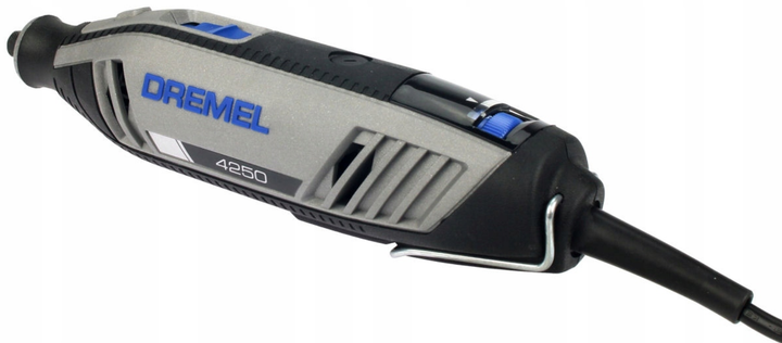 Narzędzie wielofunkcyjne Dremel 4250-6/128 z zestawem akcesoriów oraz pojemną walizką aluminiową (8710364082650) - obraz 4