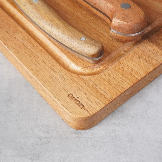 Набір столових приборів для стейків і бургерів Orion 15 предметів (8592381191054) - зображення 7