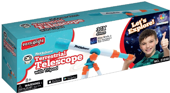 Телескоп EASTCOLIGHT Terrestrial 40 мм 30x (4893669238589) - зображення 1
