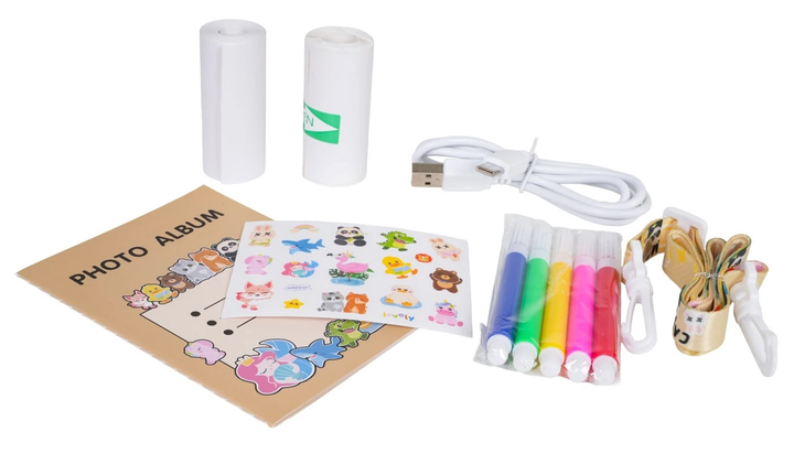 Дитячий фотоапарат з функцією друку Качка (5903864971163) - зображення 4