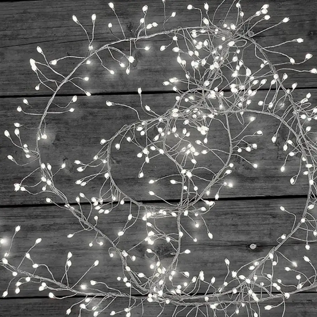 Гирлянда XMAS W-2 Роса 50 м LED 220 В/USB белый провод - изображение 3