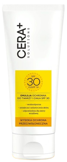 Emulsja ochronna CERA+ do opalania SPF 30 200 ml (5907553017682) - obraz 1
