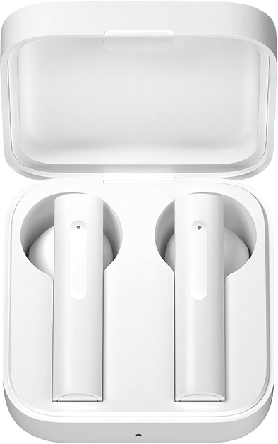 Навушники Xiaomi Mi True Wireless Earphones 2 Basic White (BHR4089GL) (27694/07300981) - Уцінка - зображення 2
