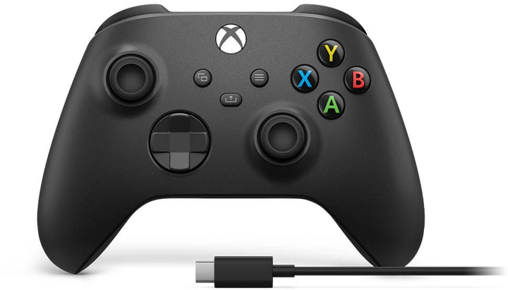 Pad do gier Microsoft Xbox + kabel USB typu C (1V8-00002) (09710107315428) - Outlet - obraz 1