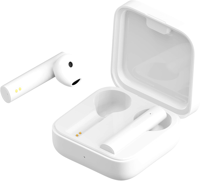Навушники Xiaomi Mi True Wireless Earphones 2 Basic White (BHR4089GL) (27694/07300900) - Уцінка - зображення 3