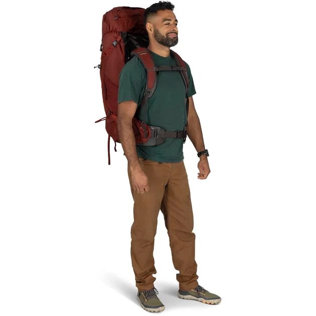 Рюкзак Osprey Aether 65 acorn red S/M червоний - изображение 3