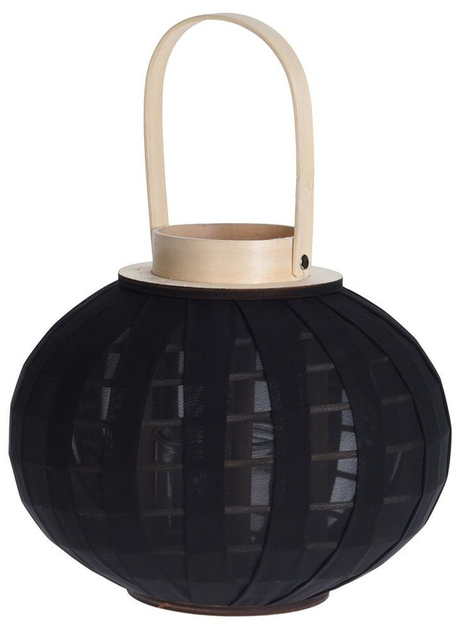 Ліхтар Home Styling Collection для свічки дерев’яний чорний 22 см (8720573059985) - зображення 6