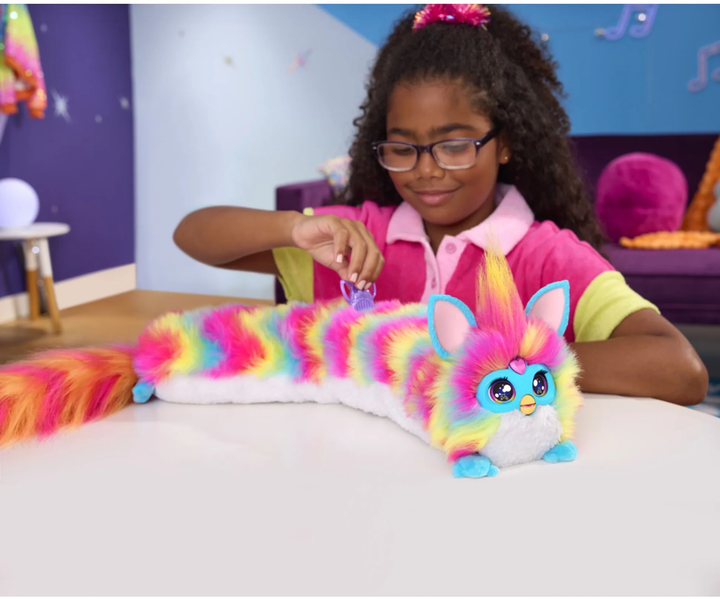 Інтерактивна іграшка FURBY DJ Furby Веселка G0668 (5010996329554) - зображення 7