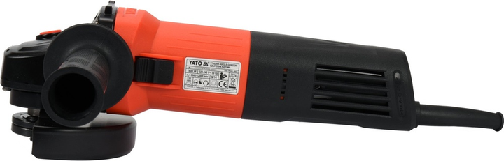 Кутова шліфувальна машина YATO 125 мм 1400 Вт з регулятором швидкості (YT-82098) - зображення 2