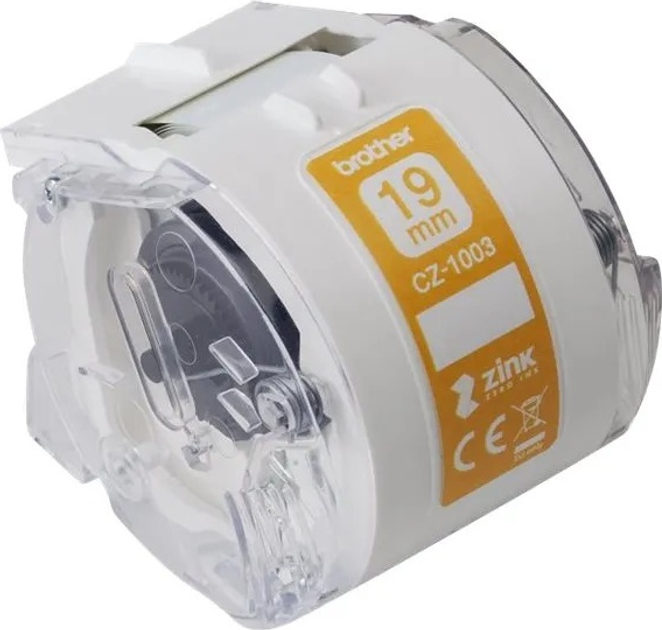 Етикетна стрічка Brother CZ-1003 19 мм x 5 m (CZ-1003) - зображення 1