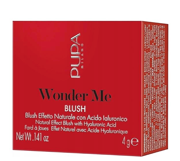 Pupa Wonder Me Blush Румяна компактные № 03 "Thats Hot Radiant" - изображение 4