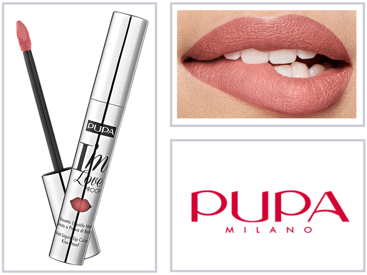 Pupa I'm Loveproof Matt Lip Fluid Матова рідка помада № 001 "Light Rose" - зображення 2