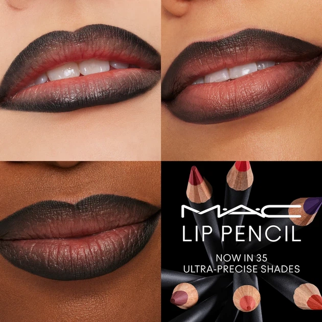MAC Lip Pencil Карандаш для губ "Caviar" (Чёрный) - изображение 3