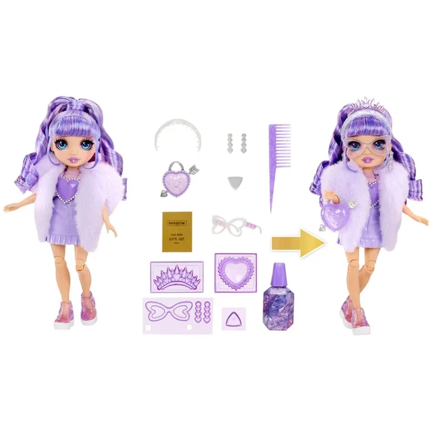 Кукла Rainbow High Creative Crystals Violet Willow (523161) - изображение 2