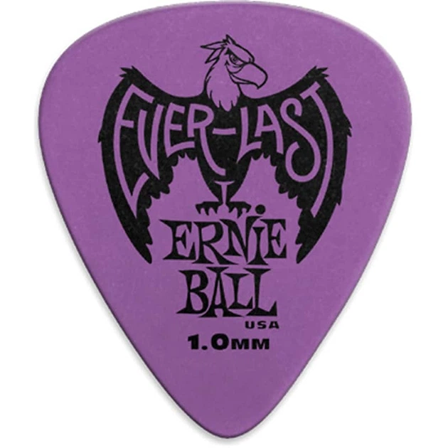 Медіатори Ernie Ball 9193 Red Everlast Guitar Player's Pack 1.0 mm (12 шт.) - Фото 3 Медіатори Ernie Ball 9193 Red Everlast Guitar Player's Pack 1.0 mm (12 шт.) - зображення 3