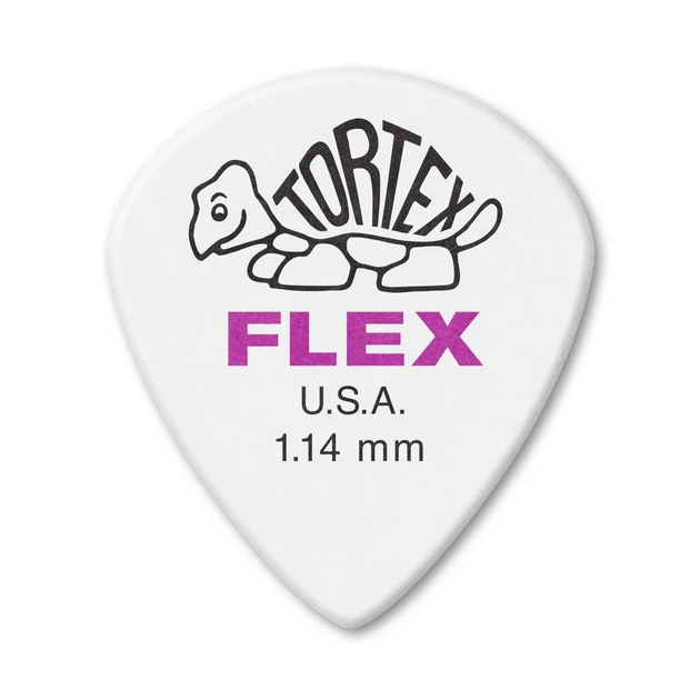 Медиатор Dunlop 4660 Tortex Flex Jazz III XL 1.14 mm (1 шт.) - Фото 1 Медиатор Dunlop 4660 Tortex Flex Jazz III XL 1.14 mm (1 шт.) - изображение 1