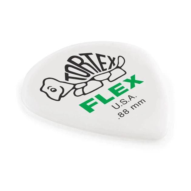 Медиатор Dunlop 4660 Tortex Flex Jazz III XL 0.88 mm (1 шт.) - Фото 3 Медиатор Dunlop 4660 Tortex Flex Jazz III XL 0.88 mm (1 шт.) - изображение 3