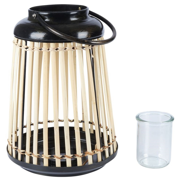 Ліхтар Home Styling Collection для свічки з бамбуку 33 см (8719987846960) - зображення 3
