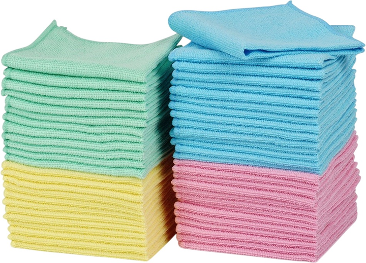 Zestaw ściereczek kuchennych Vilde mikrofibra 30x30 cm 50 szt (8721037082723) - obraz 1